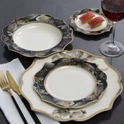 Brilliant - BLACK ROSE PLATTER 14" Home & Kitchen