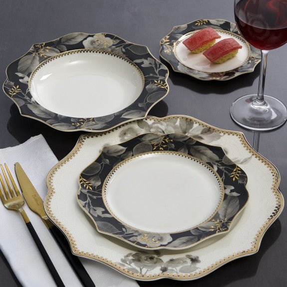 Brilliant - BLACK ROSE SAL.BOWL 9" Home & Kitchen