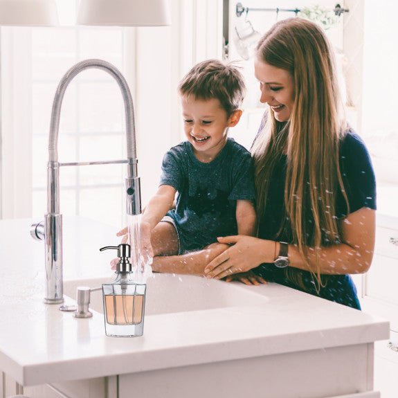 Brilliant - HARMONY - OCTAGONAL SOAP DISPENSER Home & Kitchen