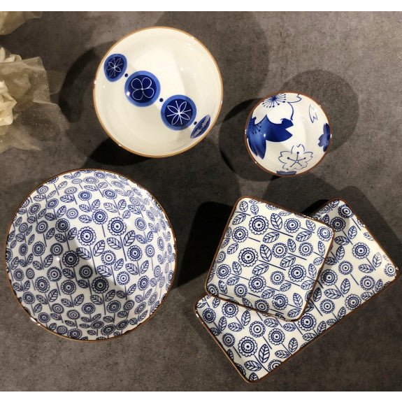 Brilliant - INDIGO BLUE SQUARE 12X12 Home & Kitchen