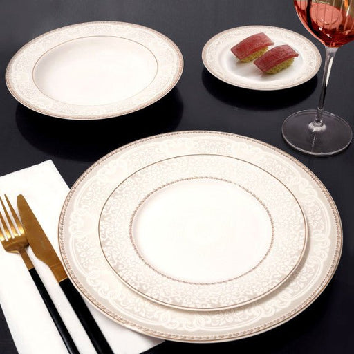 Brilliant - MARQUETTE OVAL PLATTER 14" Home & Kitchen