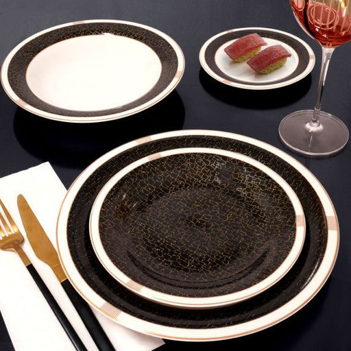 Brilliant - NORMAND BLACK OVAL PL. 14" Home & Kitchen