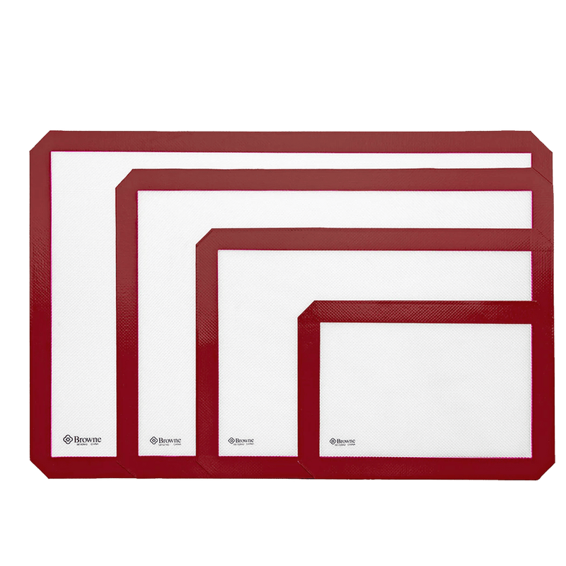 Browne - Baking Mat, Full Size, 24.3x16.3"/61.7x41.4cm, Silicone Home & Kitchen