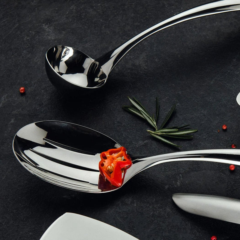 Browne - ECLIPSE Serving Ladle, 1oz/29ml, 10"/25.4cm, 18/8 SS, Satin Finish Home & Kitchen