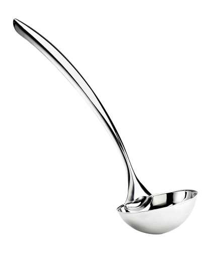 Browne - ECLIPSE Serving Ladle, 6oz/177ml, 15"/38.1cm, 18/8 SS, Mirror Finish Home & Kitchen