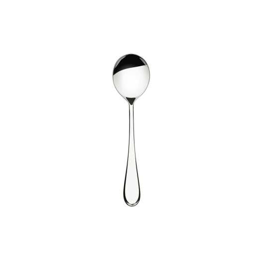 Browne - LUMINO Round Soup Spoon, 7.5"/19.1cm, 18/0 SS, Mirror Finish Home & Kitchen