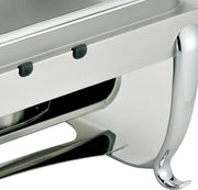 Browne - OCTAVE Rectangular Chafer, Full Size, Dripless, w/Roll top cover, 9qt/8.5L, 26.5x21.5x16", SS Home & Kitchen