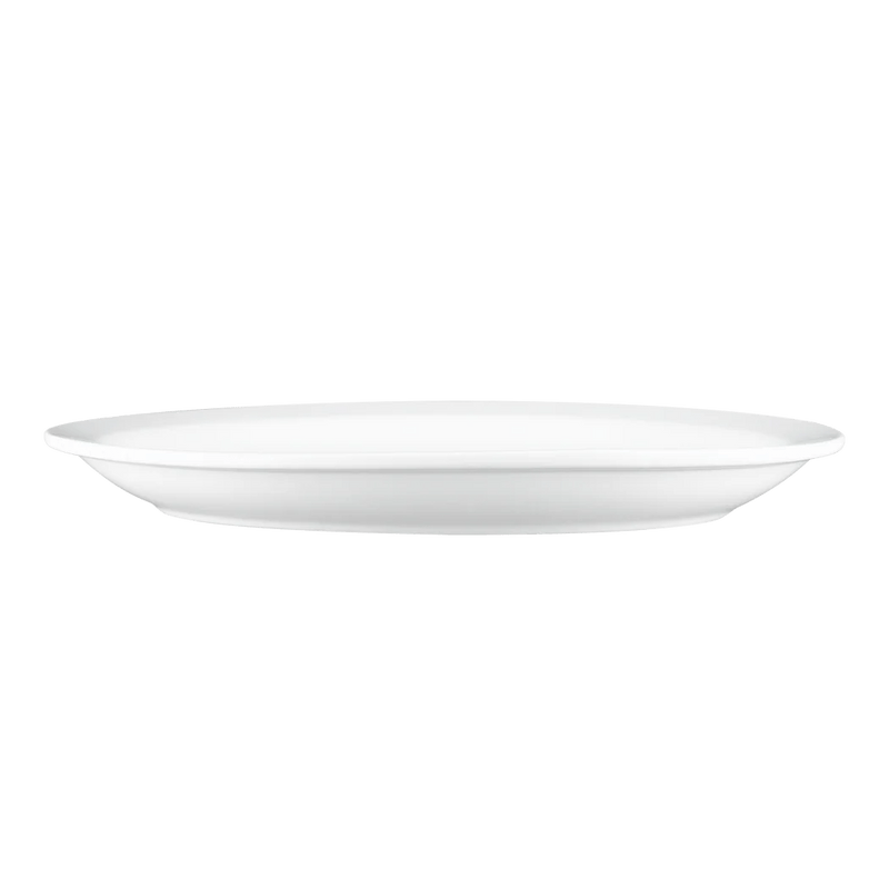 Browne - PALM Oval Platter, D - 13.1"/33.3cm, Porcelain, White Home & Kitchen