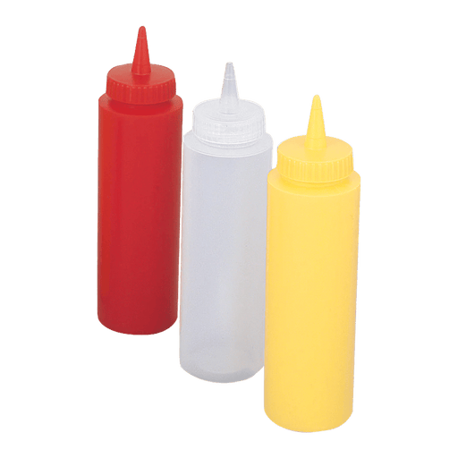 Browne - Squeeze Dispenser, 12oz/355ml, Polyethylene, Clear Home & Kitchen