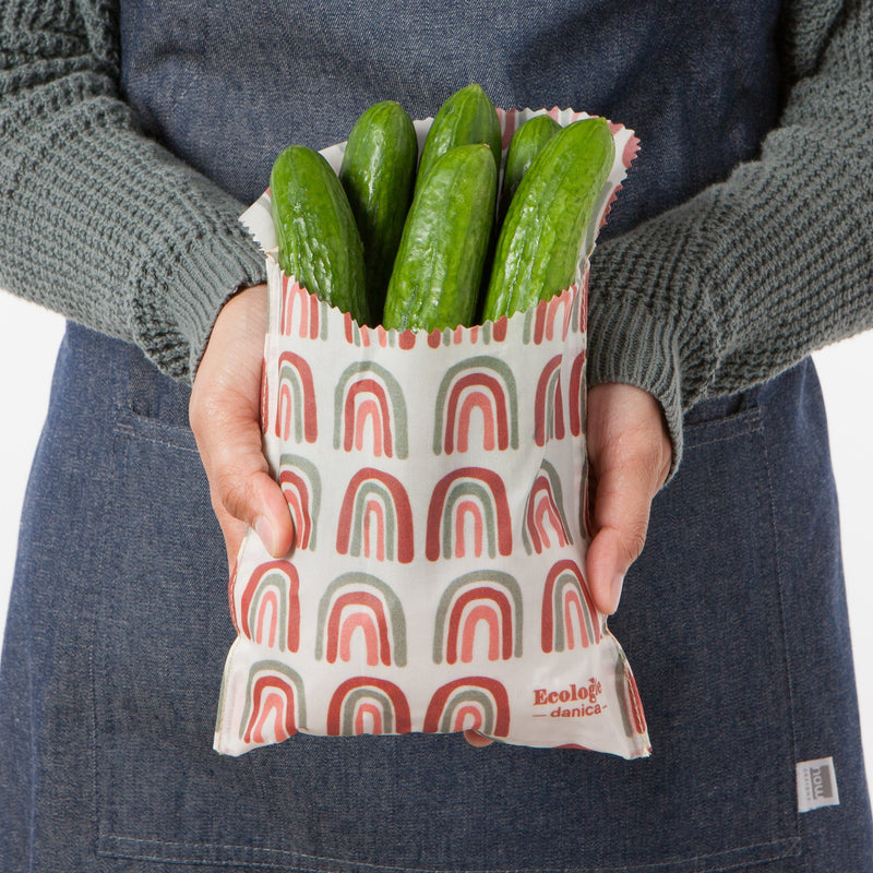 Danica - Prisma Beeswax Sandwich Bag Set of 2 - lifestyle