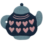 Jubilee - Teapot Felted Wool Trivet