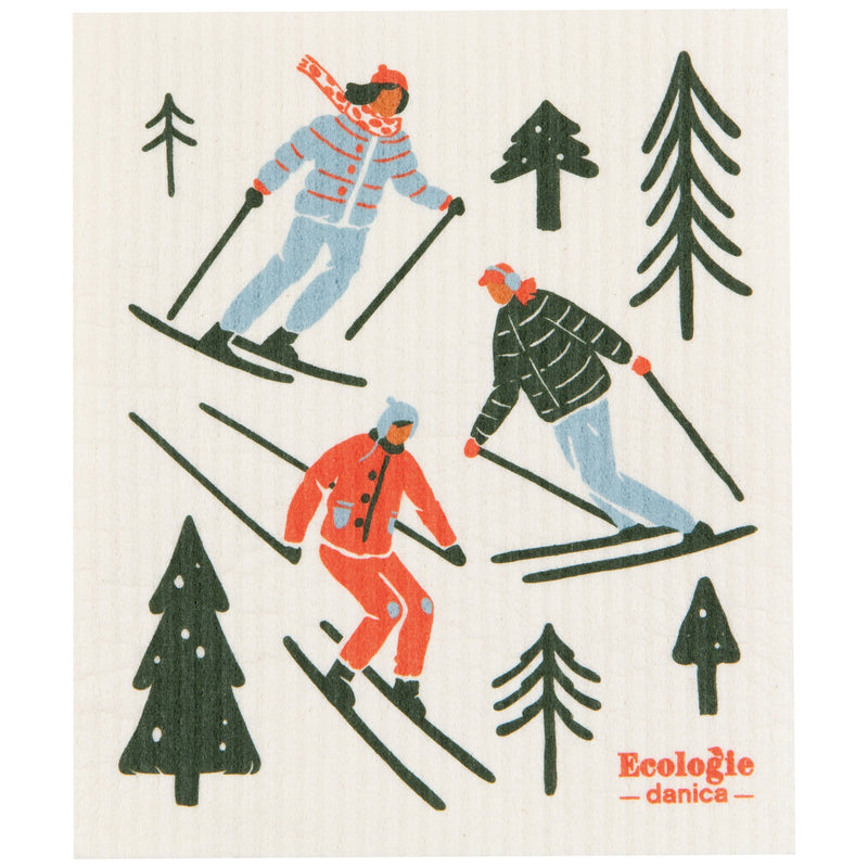 Danica - Ski Ya Later Swedish Dishcloth