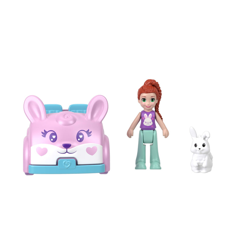 Polly Pocket - Pollyville Figue et voiture
