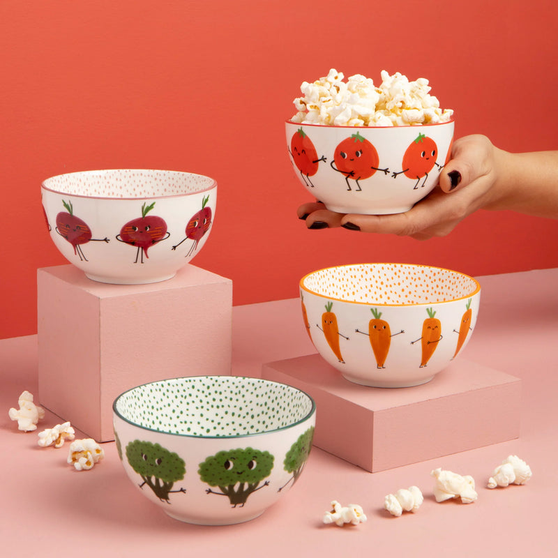 Danica Jubilee - Funny Food Bowls (Set of 4)