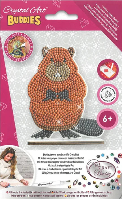 Peinture Diamant - Amis : Castor (seul)