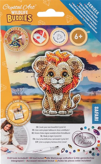 Crystal Art - Buddies : Lion (unique)