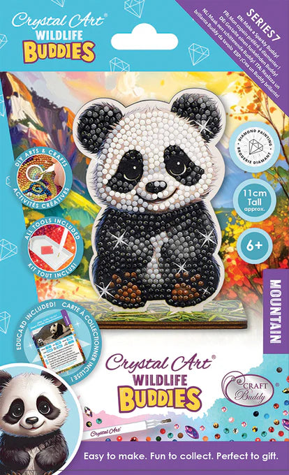 Crystal Art - Amis - Bébé panda