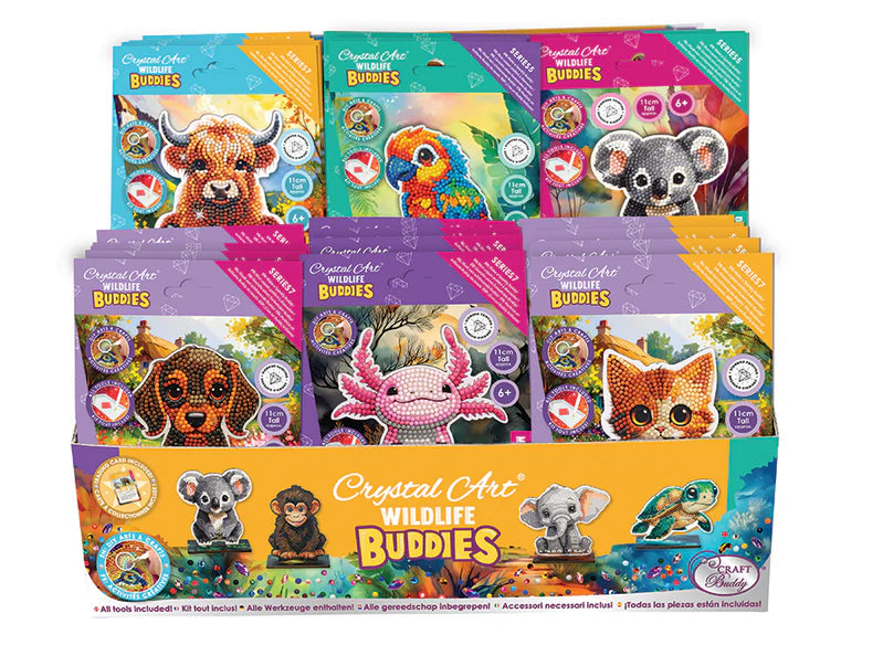Crystal Art - Copains - Adorables animaux