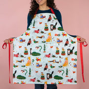 Jubilee - Holiday Hounds Christmas Apron - lifestyle
