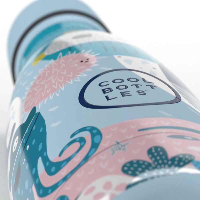 Cool Bottles - Enfants 260 mL - Série Animaux - Monde Marin