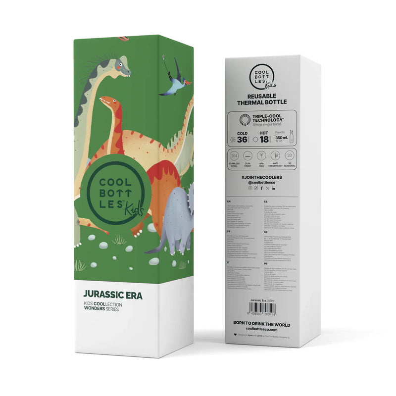 Cool Bottles - Enfants 350 mL - Collection Wonders - Ère Jurassique