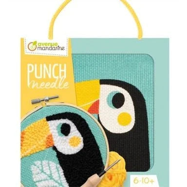 Avenue Mandarine Punch Needle Kit – Toucan