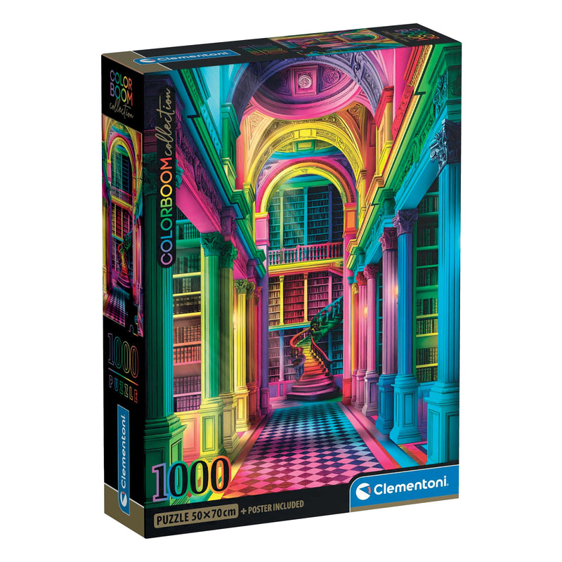 Clementoni - PZ1000: COLORBOOM: ATHENAEUM Games & Toys