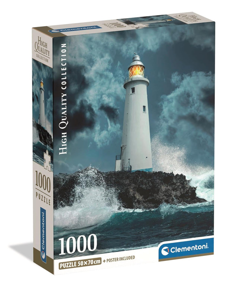 Clementoni - PZ1000: LIGHTHOUSE IN THE STORM Games & Toys