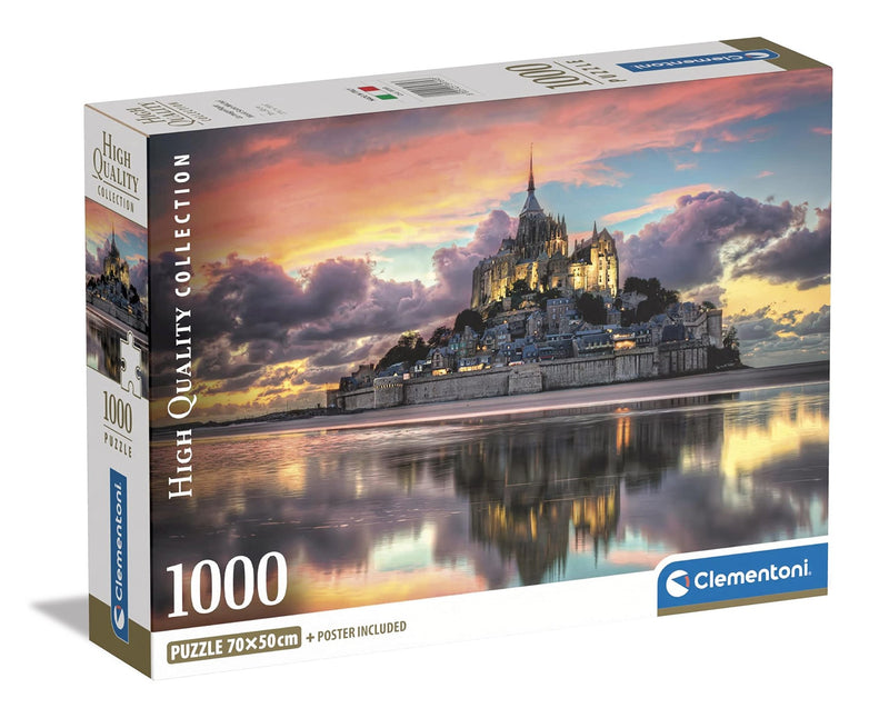 Clementoni - PZ1000: MAGNIFICENT MOUNT SAINT - MICHEL Games & Toys