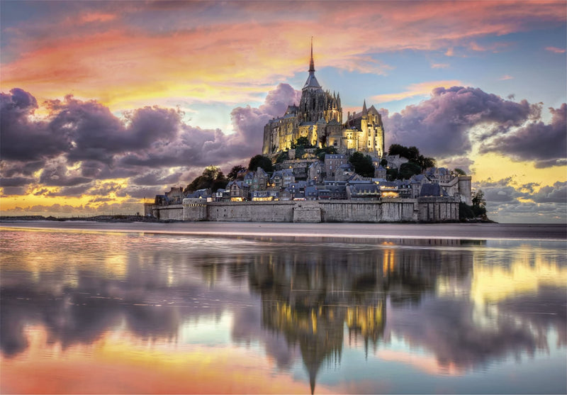 Clementoni - PZ1000: MAGNIFICENT MOUNT SAINT - MICHEL Games & Toys