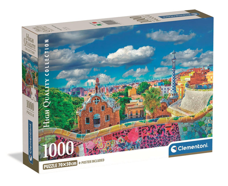 Clementoni - PZ1000: PARK GÜELL, BARCELONA Games & Toys