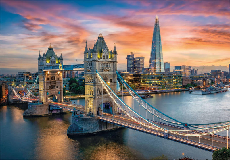 Clementoni - PZ1500: LONDON TWILIGHT Games & Toys