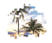 Clementoni - PZ500: MIAMI BEACH, FLORIDA Games & Toys