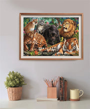 Clementoni - PZ500: WILD CATS Games & Toys