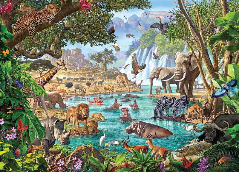 Cobble Hill - River of Life | Family Pieces 350 Games & Toys