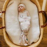 Copper Pearl - Swaddle Blanket Baby & Toddler Floral Cheyenne