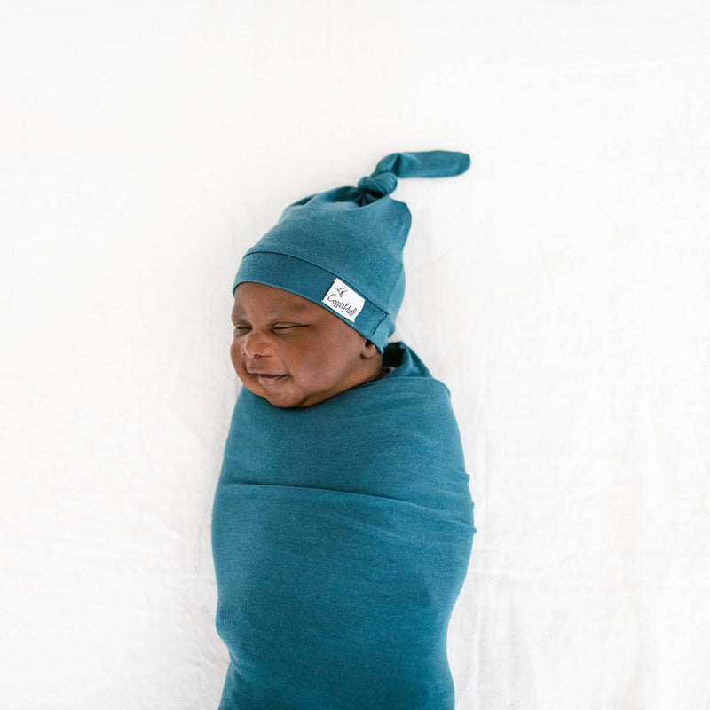Copper Pearl - Bonnet noué | Bébé acier | 5-18 mois