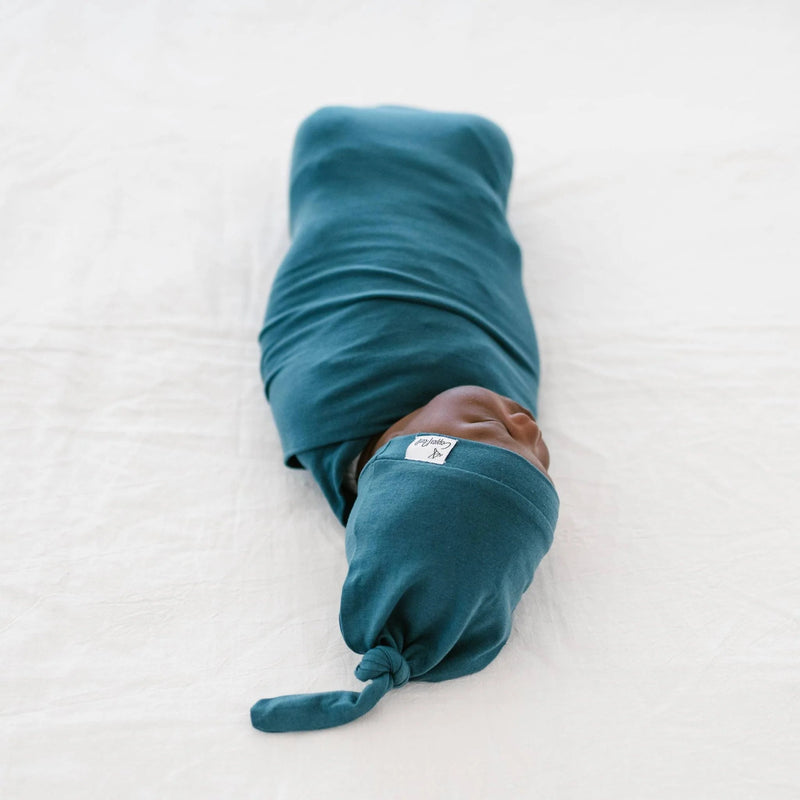 Copper Pearl - Bonnet noué | Bébé acier | 5-18 mois
