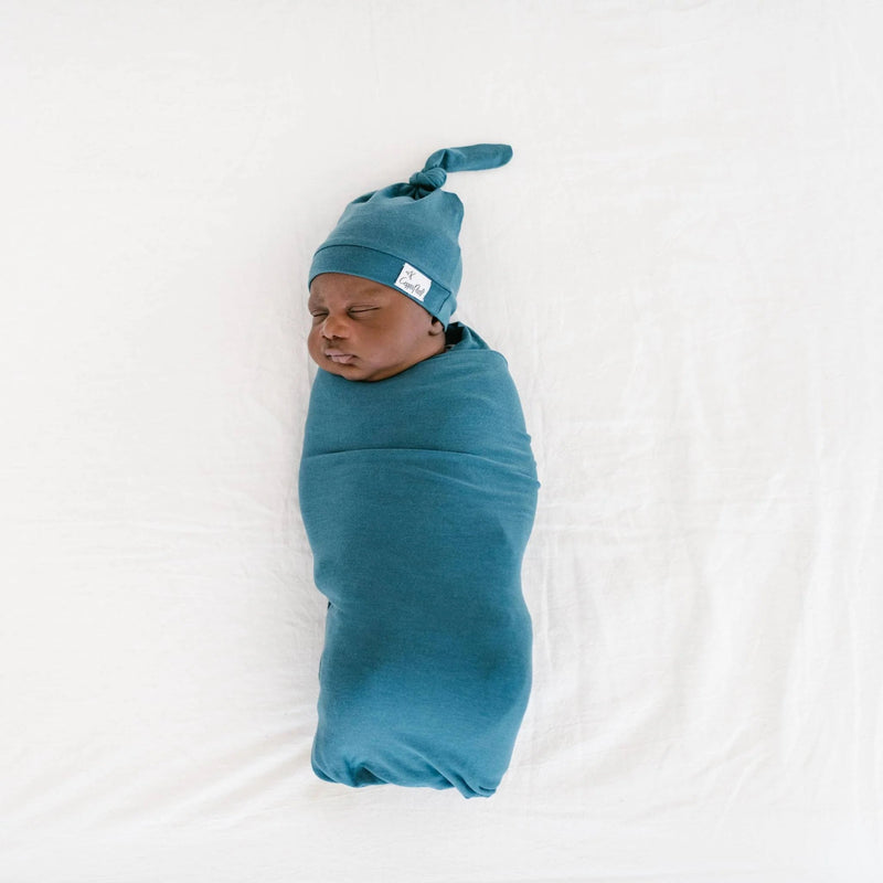 Copper Pearl - Bonnet noué | Bébé acier | 5-18 mois