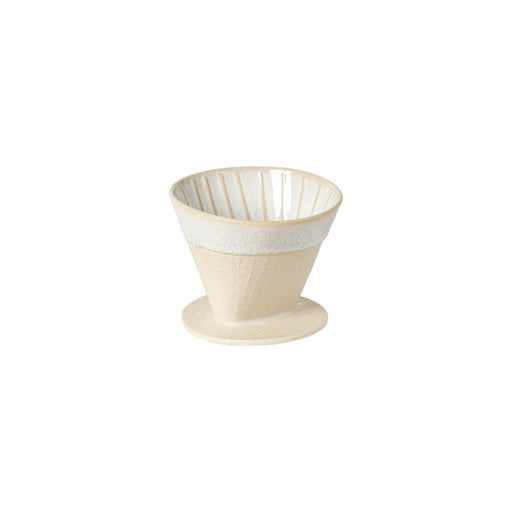 Costa Nova Nótos Dune Path White pour-over coffee dripper