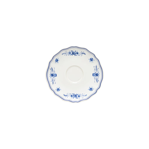 Costa Nova Vila white-blue tea saucer