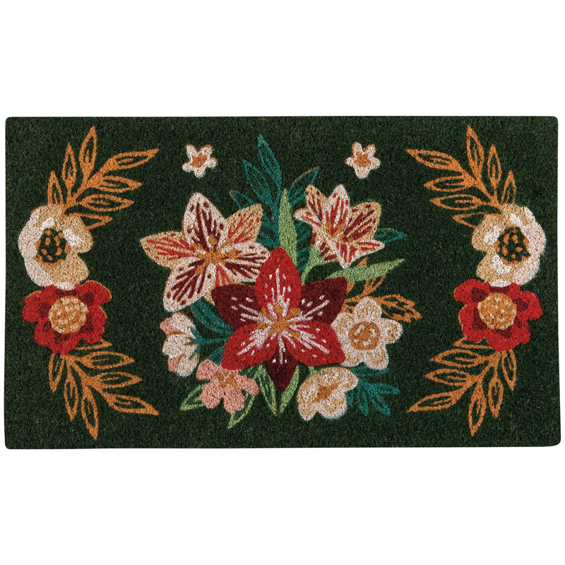 Now Designs by Danica - Amaryllis Christmas Doormat