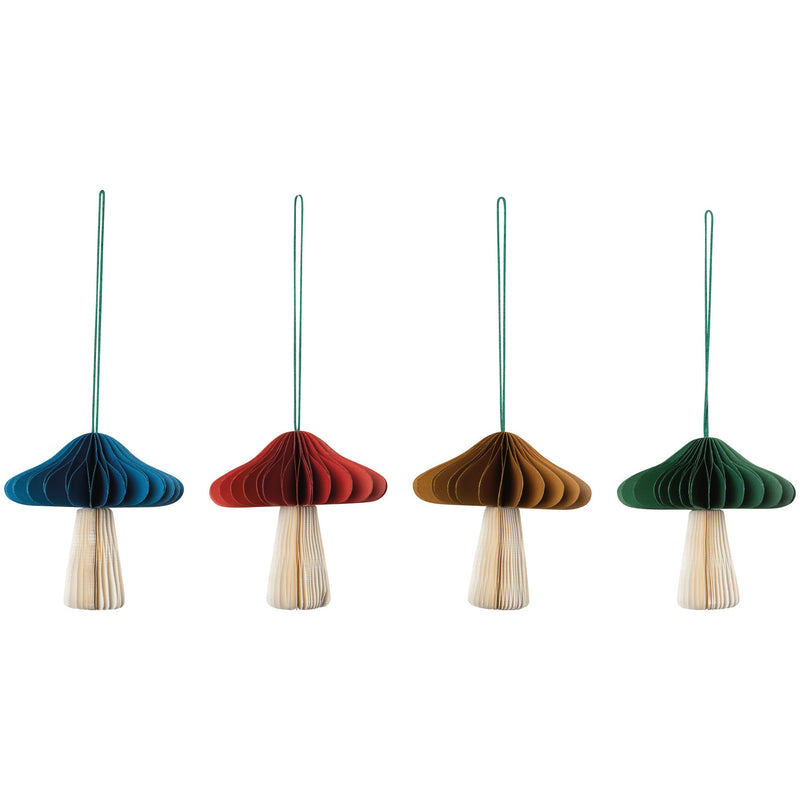 Danica - Mushroom Gems Honeycomb Paper Christmas Tree Ornam