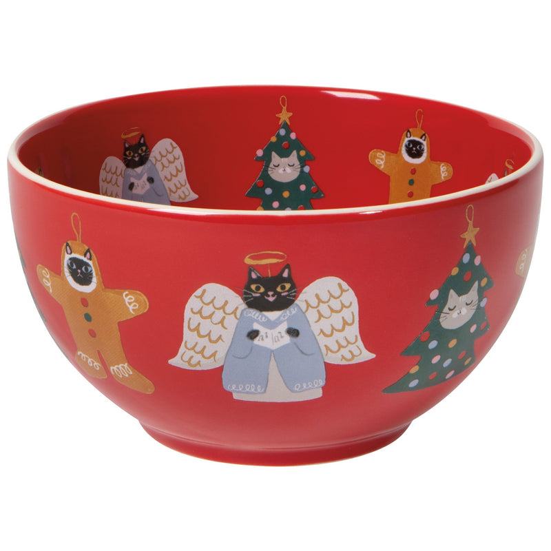 Jubilee - Bauble Cats Christmas Bowls Set of 4 Assorted