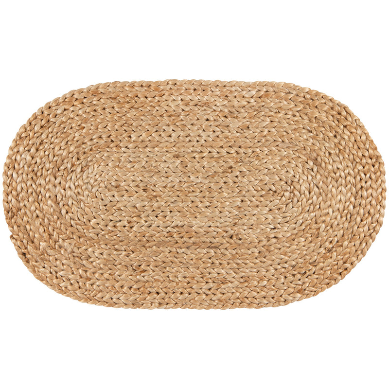 Danica - Oval Braided Jute Mat 18 x 30 inch