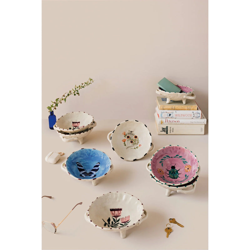 Danica Studio - Bowl Footed Catbloom Home & Kitchen