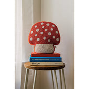 Danica - Toadstool Beaded Throw Pillow - lifestyle