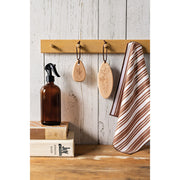 Now Designs - Chestnut Brown Recycled Microfibre Dishcloths Set - lifestyle