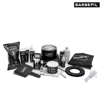 Depilève Barbepil professional facial waxing starter kit
