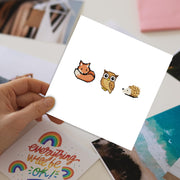 DIAMOND DOTZ - Dotzies Stickers (3) Forest Friends 18x10 Toys & Games
